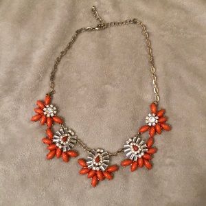 ❤️5/$20 Bundle Orange statement necklace